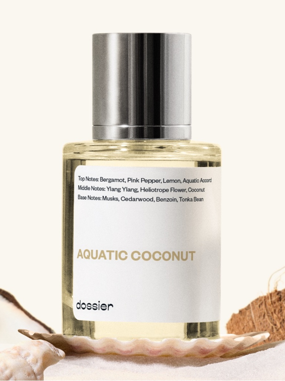 DOSSIER AQUATIC COCONUT EDP Maison Margiela BEACH WALK Inspo F/S NEW/SEALED BOX!